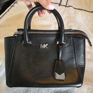 Michael Kors Black Leather Handbag
